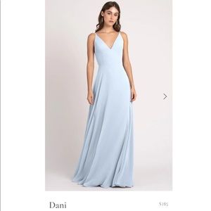 Jenny Yoo Dani Dress in Whisper Blue